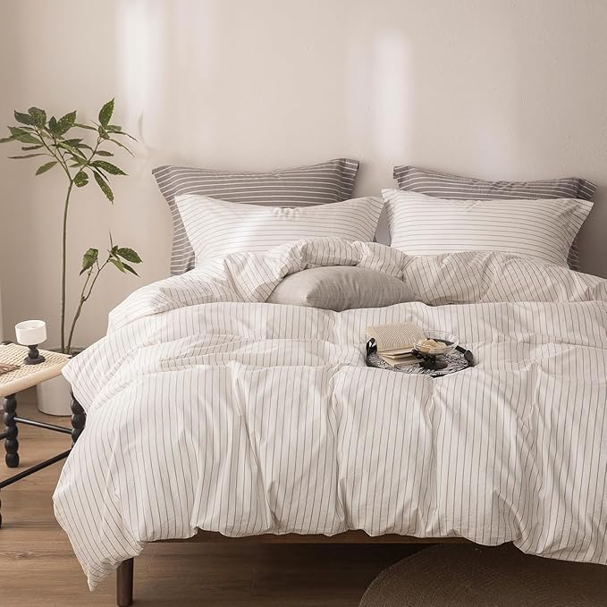 Linen Duvet Cover Set - Queen