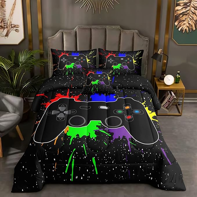 Microfiber Comforter Set - Twin - 5 Piece