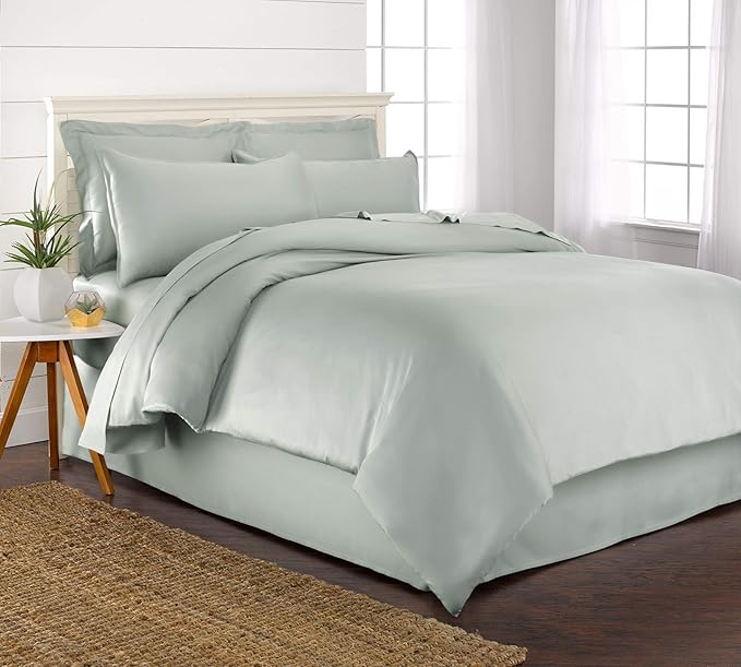 Bamboo Cooling Duvet Cover Set - Twin - 2 Piece