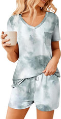 Women's Pajama Set - Short Sleeve - 2 Piece