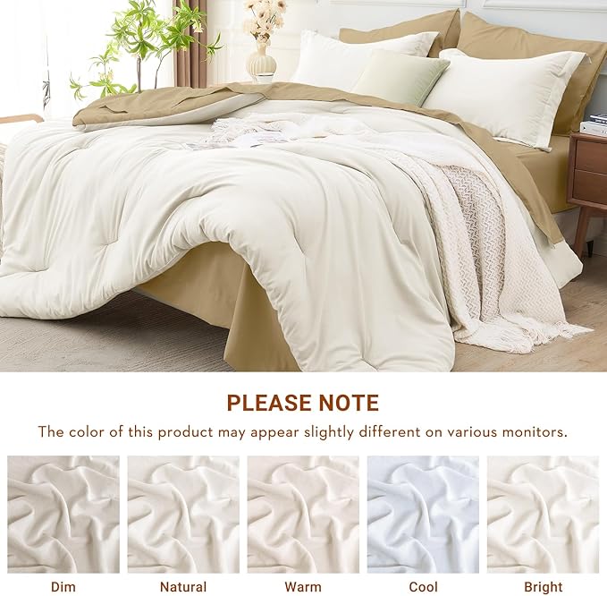 Comforter Set - Queen - 7 Piece
