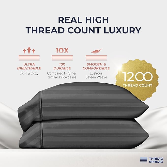 Cooling Pillowcase Set - King - 2 Piece