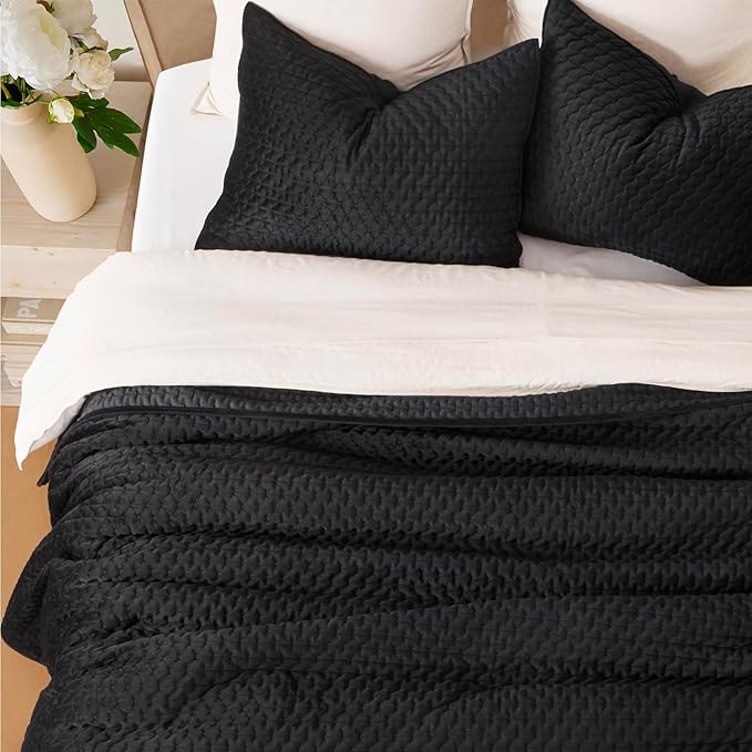 Velvet Quilt Set - Queen - 3 Piece