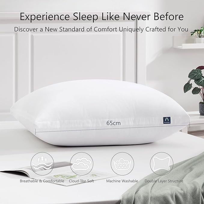 Down Alternative Bed Pillow - 2 Piece
