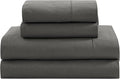 Linen Bed Sheet Set - King - 4 Piece