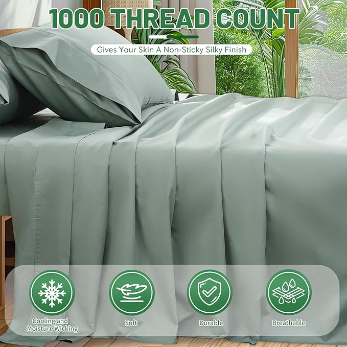 Bed Sheet Set - King - 4 Piece