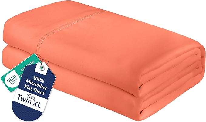 Microfiber Flat Sheet - Twin XL