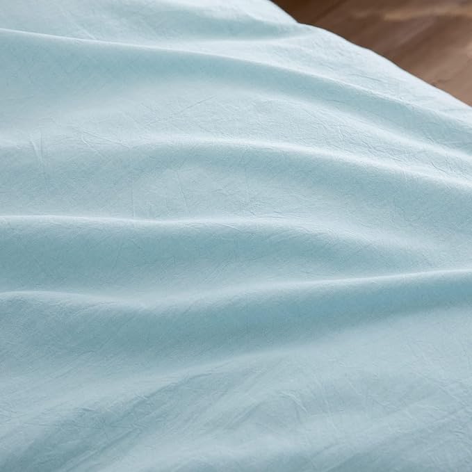 Linen Duvet Cover Set - Full - 3 Piece