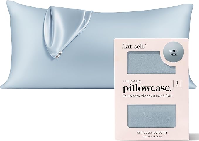 Satin Cooling Pillowcase - King