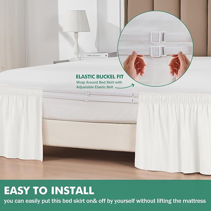 Bed Skirt - Twin XL - 18 in Drop