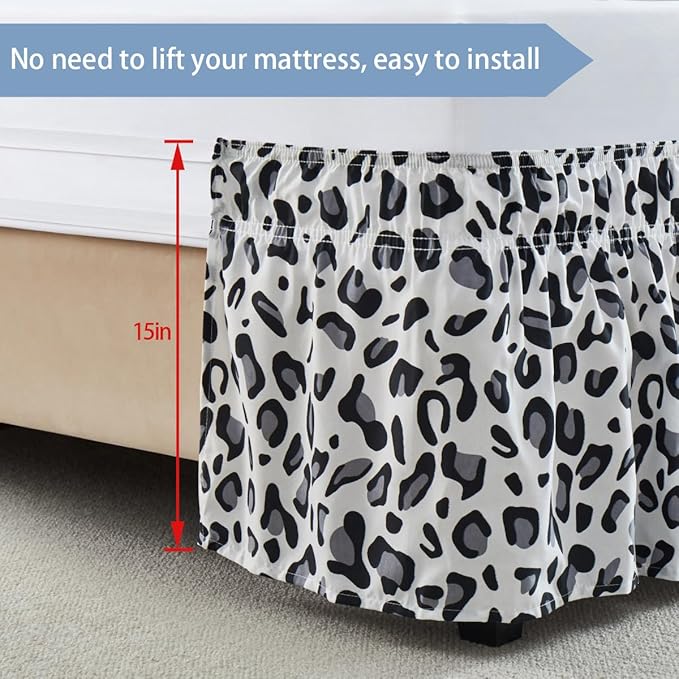Bed Skirt - King - 15 in Drop