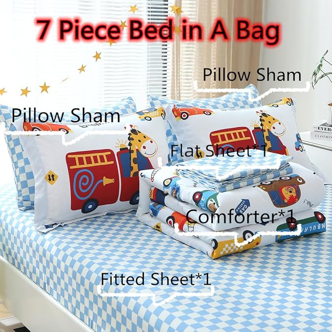 Comforter Set - Twin - 7 Piece