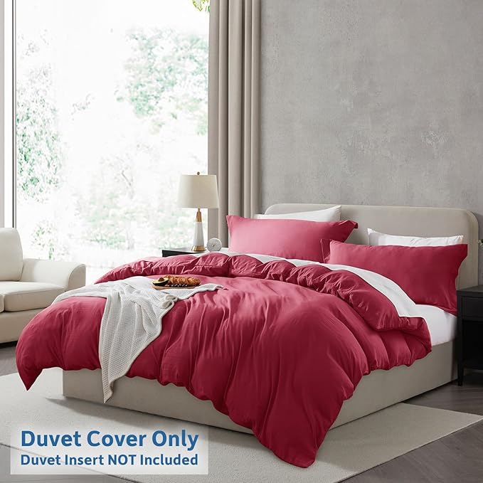 Duvet Cover Set - Queen - 90 x 90 in - 3 Piece