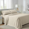 Linen Cooling Bed Sheet Set - Full - 16 in Deep Pocket - 4 Piece