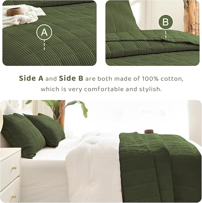 Quilt Set - King - 3 Piece