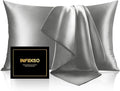 Mulberry Silk Cooling Pillowcase - Standard - 20 x 26 in