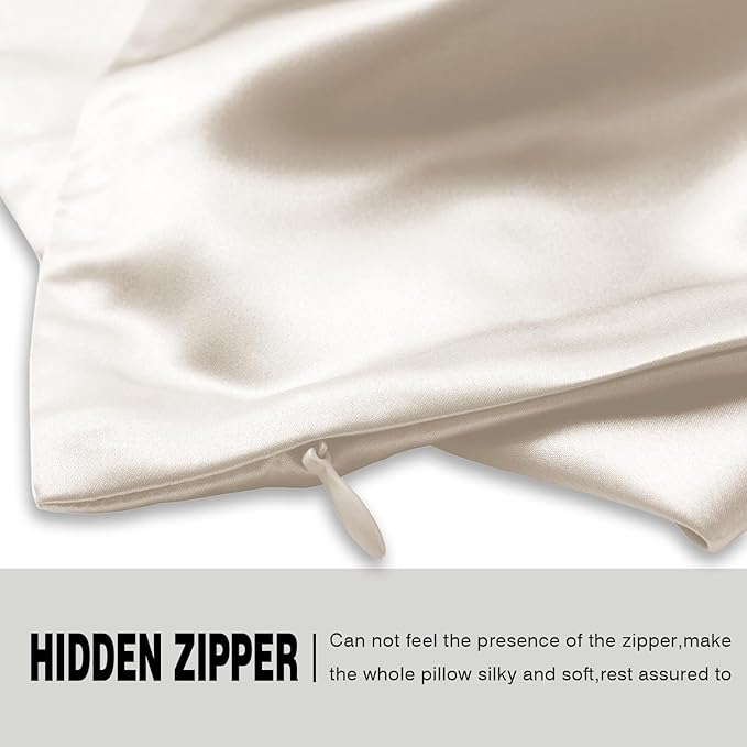 Satin Pillowcase Set - King - 2 Piece