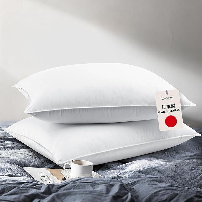100% Cotton Bed Pillow - King - 2 Piece