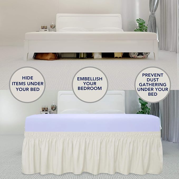 Bed Skirt - King - 22 in Drop