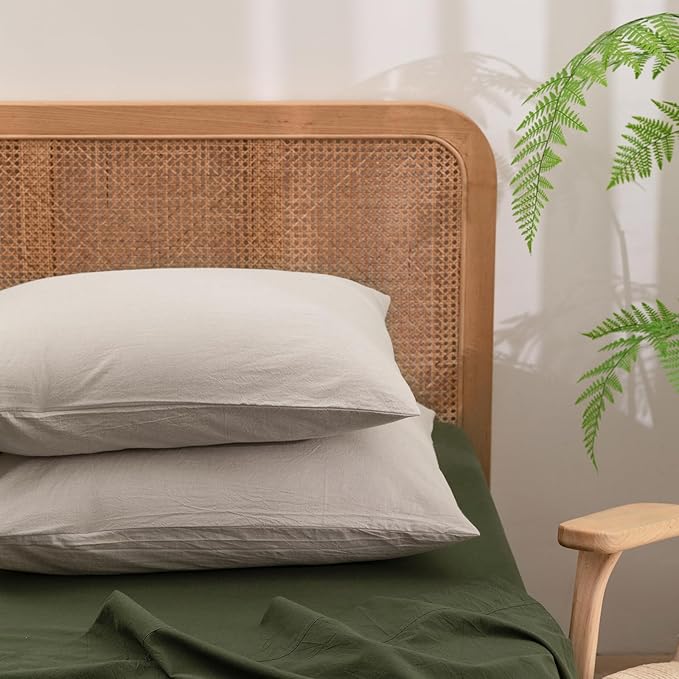 Linen Pillowcase Set - Standard - 20 x 26 in