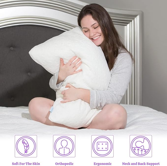 Bamboo Cooling Bed Pillow - King