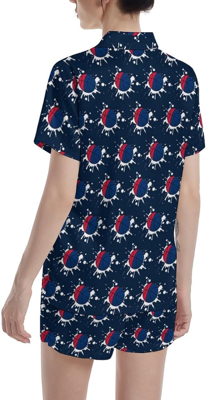 Women's Pajama Set - Short Sleeve - 2 Piece