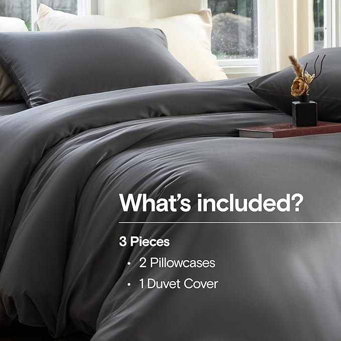 Bamboo Cooling Duvet Cover Set - Queen