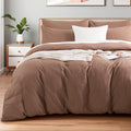 Linen Duvet Cover Set - Queen - 3 Piece