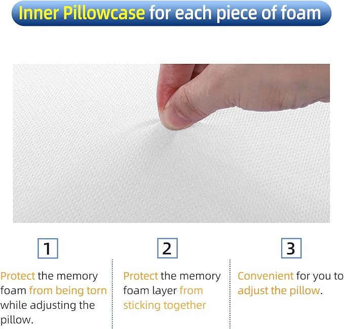 Memory Foam Bed Pillow