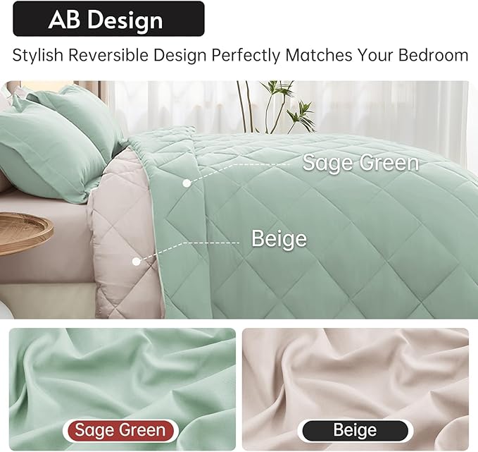 Comforter Set - King - 7 Piece