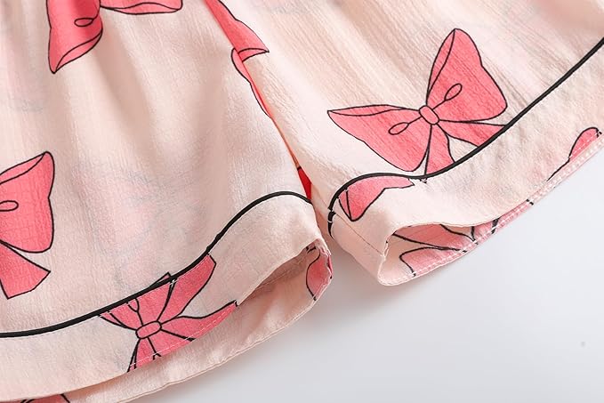 Shorts Pajama Set - Short Sleeve - 2 Piece