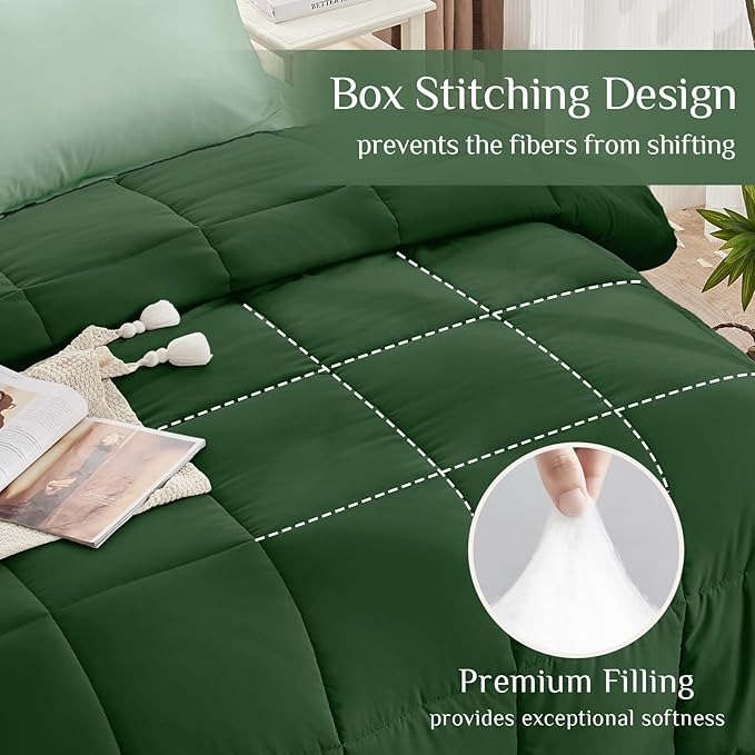 Down Alternative Comforter Set - King - 7 Piece
