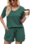 Shorts Pajama Set - Short Sleeve - 2 Piece
