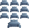 Microfiber Quilt Set - Twin - 10 Pack