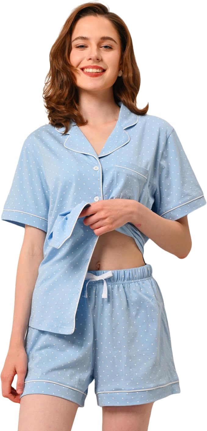 Women's 100% Cotton Pajama Set - 2 Piece