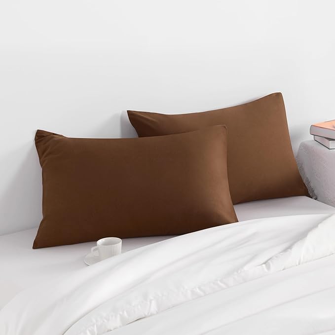 Microfiber Pillowcase Set - Standard - 20 x 26 in - 2 Pack - 2 Piece
