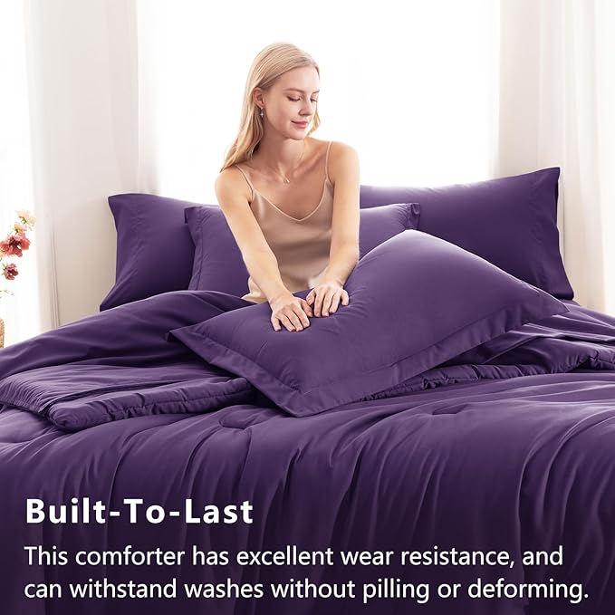 Down Alternative Comforter Set - Queen - 7 Piece