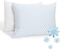 Memory Foam Cooling Bed Pillow - King - 2 Pack