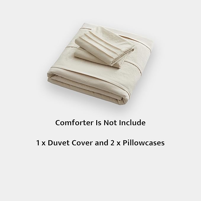 Duvet Cover Set - King - 3 Piece