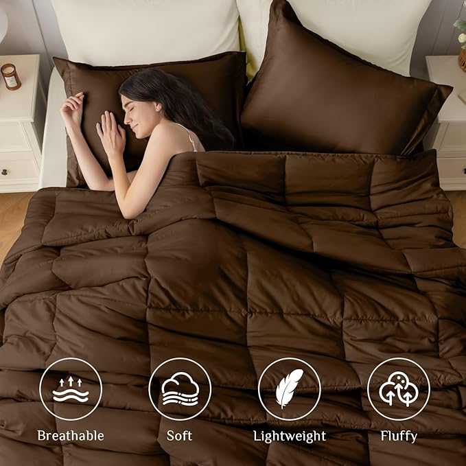 Down Alternative Comforter Set - California King - 7 Piece