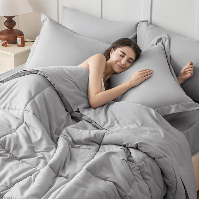 Down Alternative Comforter Set - Queen - 7 Piece