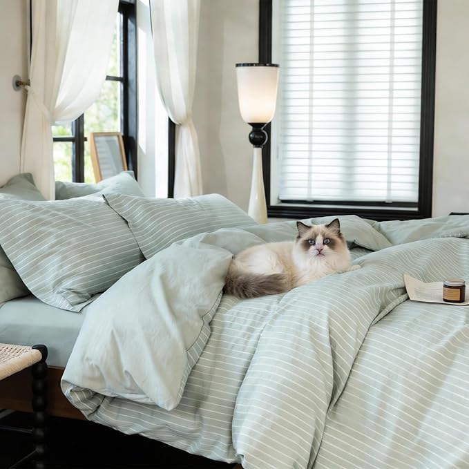 Linen Duvet Cover Set - Queen
