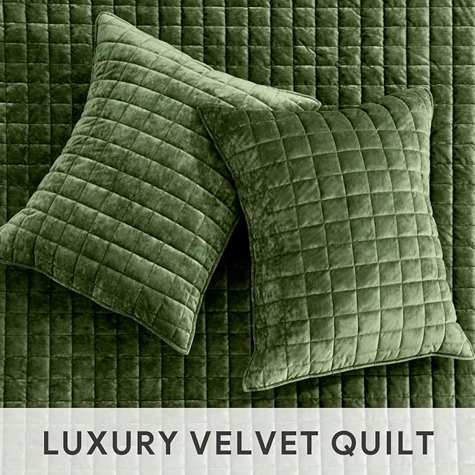 Velvet Quilt Set - King