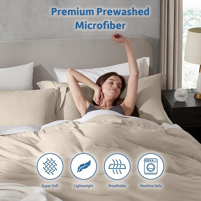 Linen Duvet Cover Set - Twin XL - 68 x 90 in - 2 Piece