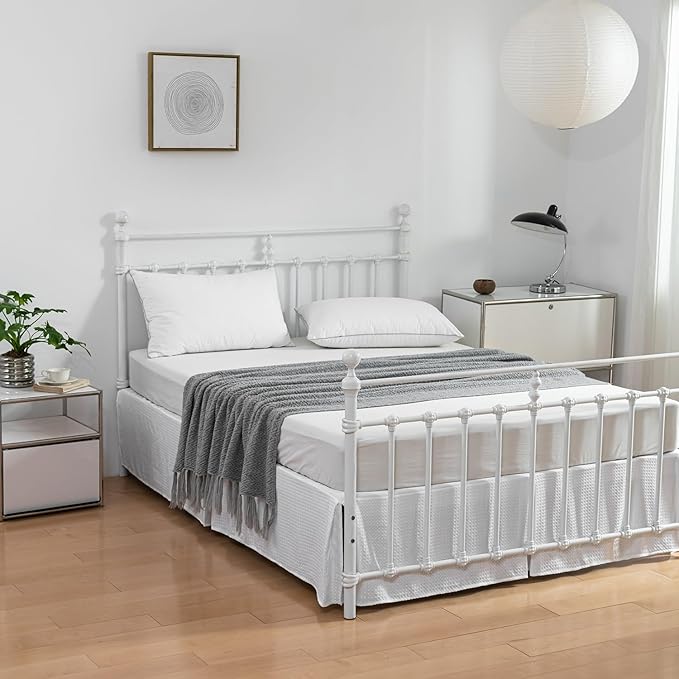 Bed Skirt - King - 12 in Drop