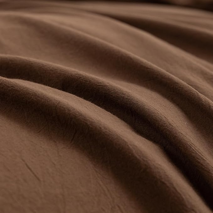 Linen Duvet Cover Set - King - 3 Piece
