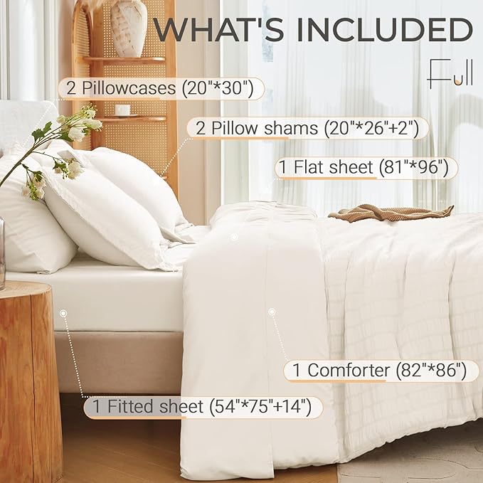 Comforter Set - Full - 7 Piece