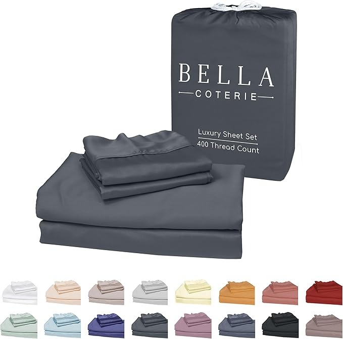 Bamboo Cooling Bed Sheet Set - Split King