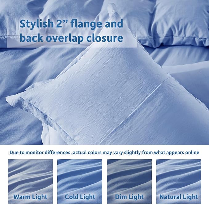Duvet Cover Set - Queen - 90 x 90 in - 3 Piece