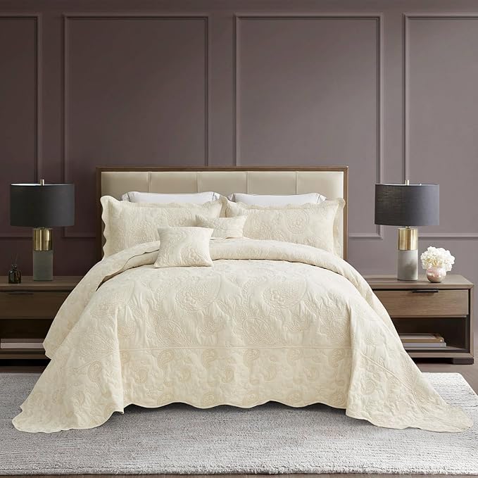 Microfiber Bedding Set - King - 5 Piece